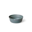XLite Collapsible Bowl, Cup, Spork & Knife Set Laurel Wreath