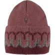 Övik Path Knit Beanie, Dark Garnet-Mesa Purple