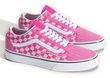 Old Skool EK CHECKERBOARD RASPBERRY