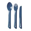 Ellipse 4-Piece Set; navy blue