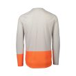 MTB Pure LS Jersey Granite Grey/Zink Orange