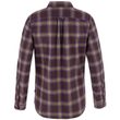 Övik Classic Flannel Shirt W Black Oak-Dark Violet