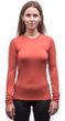 MERINO ACTIVE dámské triko dl.rukáv terracotta