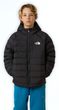 B REVERSIBLE PERRITO HOODED JACKET, TNF BLACK/SMOKED PEARL