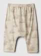 876762-00 Baby vzorované kalhoty Béžová