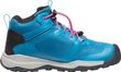 WANDURO MID WP YOUTH, fjord blue/fuchsia purple