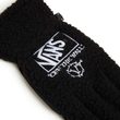 Circle Bones Gloves Black