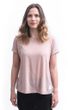 MERINO AIR traveller dámské triko kr.rukáv dusty pink