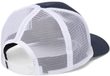 FLAT BILL TRUCKER HAT Charcoal-White Mountainscape
