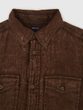 728110-12 Lněná košile Classic Shirt Hnědá
