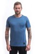 MERINO AIR traveller pánské triko kr.rukáv riviera blue