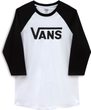 Classic Vans Raglan-B White/Black