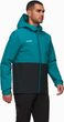 Linard HS Thermo Hooded Jacket Men deep teal-black
