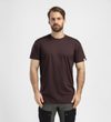 LightWool 180 Classic Tee M's Chocolate Plum