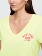Tričko s potiskem Žlutá