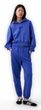 880827-04 Oversize crop mikina s logem VintageSoft Tmavě modrá