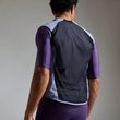 Distance Windbreaker Vest Mens amethyst grey