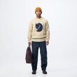 Fjällräven Logo Knit Sweater M Dark Navy