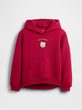 847141-02 Dětská oversize mikina VintageSoft Červená