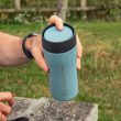 One Touch Thermal Mug; 350 ml; blue