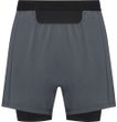 CONCURVE 5” 2in1 Shorts Mens lab graphite/black