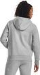Rival Fleece Big Logo Hdy, Mod Gray Light Heather / White