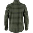 Övik Flannel Shirt M, Laurel Green-Indigo Blue