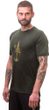 MERINO AIR PT EARTH pánské triko kr.rukáv olive green