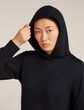 W Mer Crush LS Dress BLACK