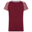 Move T-Shirt W, Red Plum/Blush