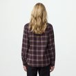 Övik Classic Flannel Shirt W Deep Forest-Fossil