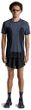 XCEED RUN PERFORM SHIRT MEN X BLACK/X WHITE
