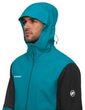 Linard Guide HS Hooded Jacket Men black-deep teal