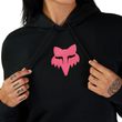 W Fox Head Fleece Po, Black/Pink