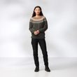 Övik Knit Sweater W, Buckwheat Brown-Chalk White