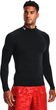 UA HG Armour Comp Mock LS-BLK