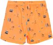 Swim Shorts,  AOP-3520-Orange Pop