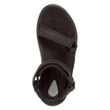 4179 BLK Pretty Rugged Leather - dámské sandály