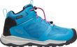 WANDURO MID WP YOUTH, fjord blue/fuchsia purple