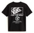 Stacked Hi SS Tee Black/White