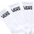 BY Classic crew youth (10-13.5, 3pk), white