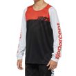 R-CORE Youth Long Sleeve Jersey Black/Racer Red