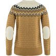 Övik Knit Sweater W, Buckwheat Brown-Chalk White