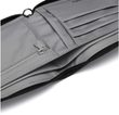 RFIDSAFE ZIP AROUND WALLET jet black