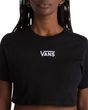 Flying V Crew Crop II Black