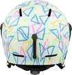Flash junior ski helmet, white/multicolor