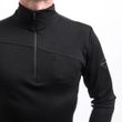 MERINO EXTREME UP pánská mikina dl.rukáv zip černá