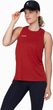 Massone Light Tank Top Women dark mammut red