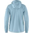 Abisko Grid Fleece Hoodie W Breeze Blue