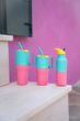 Rise Tumbler 769 ml (w/ Flip Straw Lid) - Turquoise Kaleidoscope